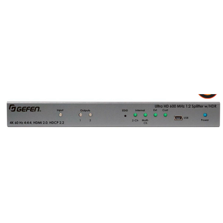 Gefen Ultra HD 600 MHz 1:2 Splitter for HDMI w/ HDR