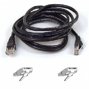 Belkin Cat5e Patch Cable - RJ-45 Male - RJ-45 Male - 8ft - Black