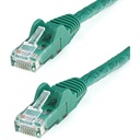StarTech 8ft CAT6 Ethernet Cable - Green Snagless Gigabit - 100W PoE UTP 250Mhz Category 6 Patch Cord UL Certified Wiring/TIA