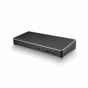 StarTech Thunderbolt 3 Dock - Dual Monitor 4K 60Hz TB3 Docking Station with DisplayPort - 85W Power Delivery, 6-Port USB 3.0, SD, GbE