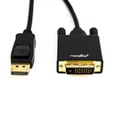Rocstor premium 6 ft DisplayPort 1.2v to DVI Cable M/M