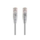 Monoprice SlimRun Cat6 28AWG UTP Ethernet Network Cable, 2ft Gray