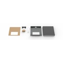 Heckler Design Credenza Mount for Video Conference Equipment, PTZ Camera, Video Bar, Smart Camera - Black Gray