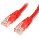 StarTech.com 6 ft Red Molded Cat5e UTP Patch Cable