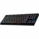 Logitech G515 LIGHTSPEED TKL Low Profile Wireless Gaming Keyboard, LIGHTSYNC RGB, Thin Tenkeyless Design, PBT Keycaps, Tactile (Brown) Mechanical Switches, Black - Wired/Wireless Connectivity - Bluetooth - USB Type A Interface - RGB LED - Windows 10, Mac OS X 12.0 Monterey, ChromeOS, Android 4.3 Jelly Bean, iOS 10 - Computer - PC, Mac - Mechanical Keyswitch - Black