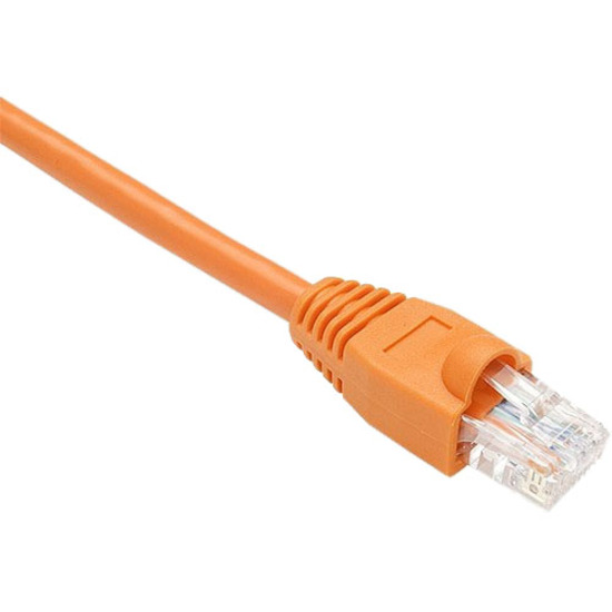 Unirise Cat.6 Patch Network Cable - 50 ft Category 6 Network Cable for Network Device - First End: 1 x RJ-45 Network - Male - Second End: 1 x RJ-45 Network - Male - Patch Cable - Orange
