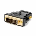 Rocstor Premium HDMI to DVI-D Video Cable Adapter - F/M - 1 x HDMI Female Digital Audio/Video - 1 x DVI-D Male Digital Video F/M - Black
