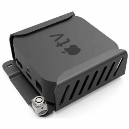 Compulocks Apple TV Security Mount (4th, 4k 1-2nd Gen) (2018-2021) Black