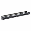 Black Box GigaTrue CAT6 Patch Panel - 1U, Unshielded, 24-Port