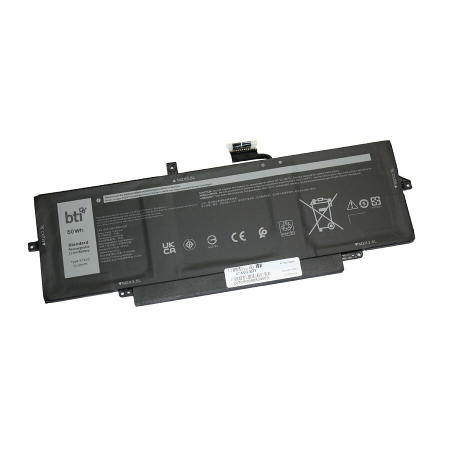 BTI 47XV3-BTI 15.4V 50WHR LI-ION BATTERY 05Y3T9, 47XV3, 5Y3T9, CN-05Y3T9 LATITUDE 9330