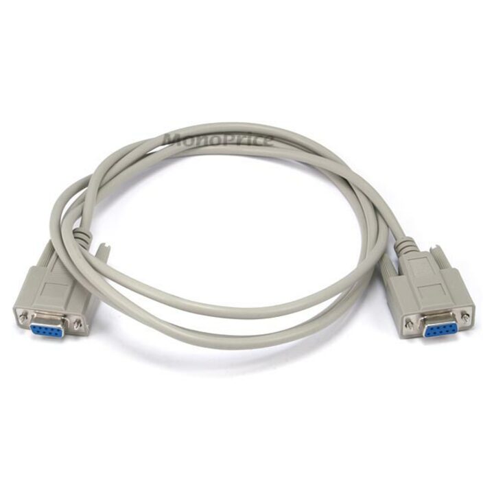 Monoprice 6ft DB 9 F/F Molded Cable