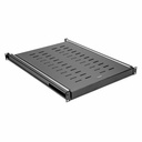 Rocstor 19" Adjustable Sliding Server Rack Cabinet Shelf