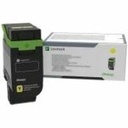 Lexmark Original Laser Toner Cartridge - Box - Yellow - 1 Pack