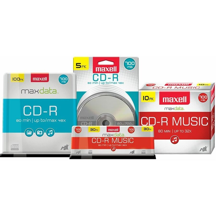 Maxell DVD Recordable Media - DVD-R - 16x - 4.70 GB - 1 Pack