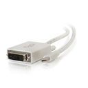 C2G 3ft Mini DisplayPort to DVI Cable - Single Link DVI-D Adapter - White - 3 ft DVI-D/Mini DisplayPort Video Cable for Tablet, Notebook, Computer, Video Device, Monitor - First End: 1 x Mini DisplayPort Digital Audio/Video - Second End: 1 x DVI-D (Single-Link) Digital Video - Supports up to 1920 x 1200 - White