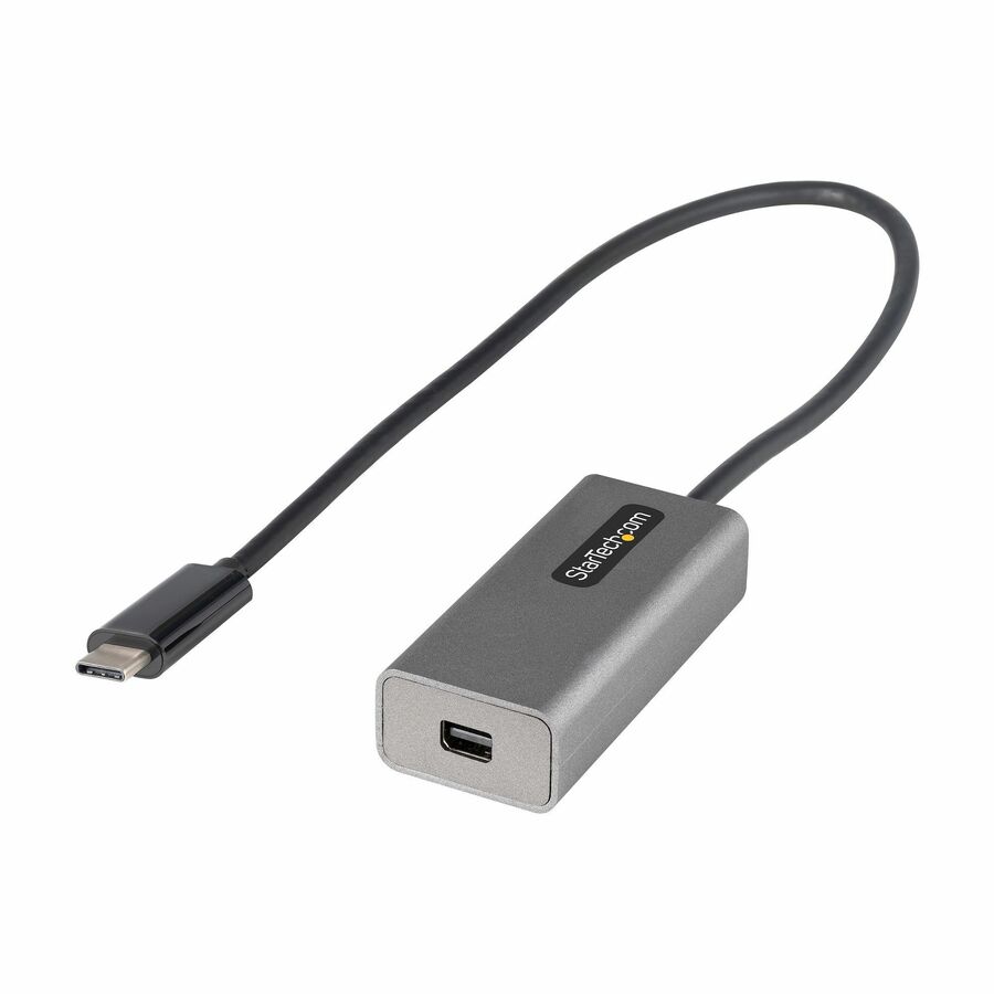 StarTech USB C to Mini DisplayPort Adapter, 4K 60Hz USB-C to mDP Adapter Dongle, USB Type-C to Mini DP Video Converter, w/ 12" Cable