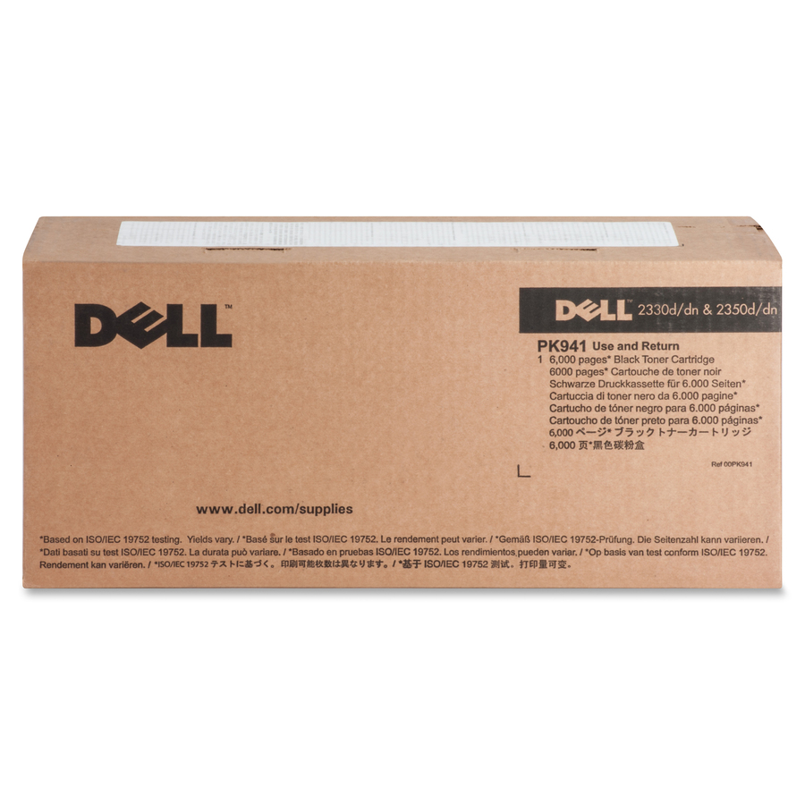 Dell Original High Yield Laser Toner Cartridge - Black - 1 Each