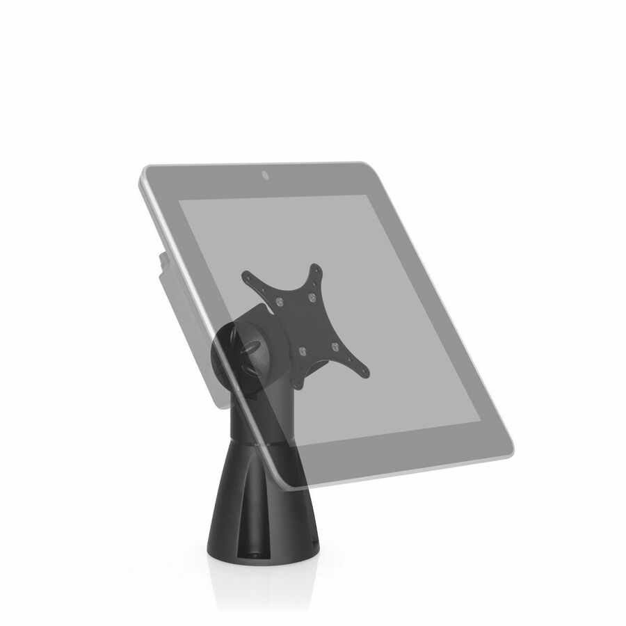 HAT Design Works 9190 Counter Mount for Monitor, Signature Capture Device, Kiosk - Vista Black