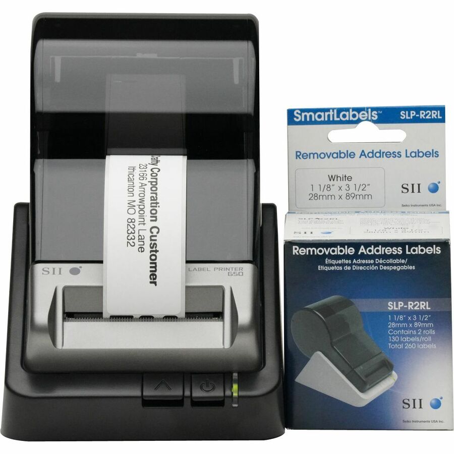 Seiko Removable Address Label