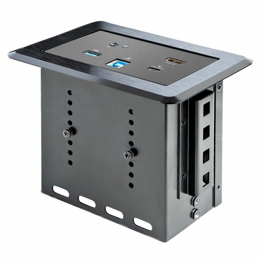 StarTech Conference Room Docking Station, In-Table Universal Laptop Dock, HDMI/60W PD/USB Hub/GbE, Huddle/Boardroom Connectivity, TAA