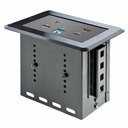 StarTech Conference Room Docking Station, In-Table Universal Laptop Dock, HDMI/60W PD/USB Hub/GbE, Huddle/Boardroom Connectivity, TAA