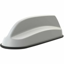 Panorama Antennas Sharkee IN2440 Antenna - Range - VHF, UHF - 698 MHz to 960 MHz, 1710 MHz to 3800 MHz, 2.4 GHz to 5 GHz - 26 dB - Cellular Network, GPS, Vehicle, GLONASS, Wireless Data Network - White - Panel/Whip Mount - Omni-directional - SMA, RP-SMA Connector