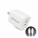 IOGEAR GearPower Dual USB-C 65W GaN Charger