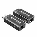 TrueReach 4K@120Hz USB-C HDMI Extender over CAT6/CAT6a/Cat7 Ethernet Cable