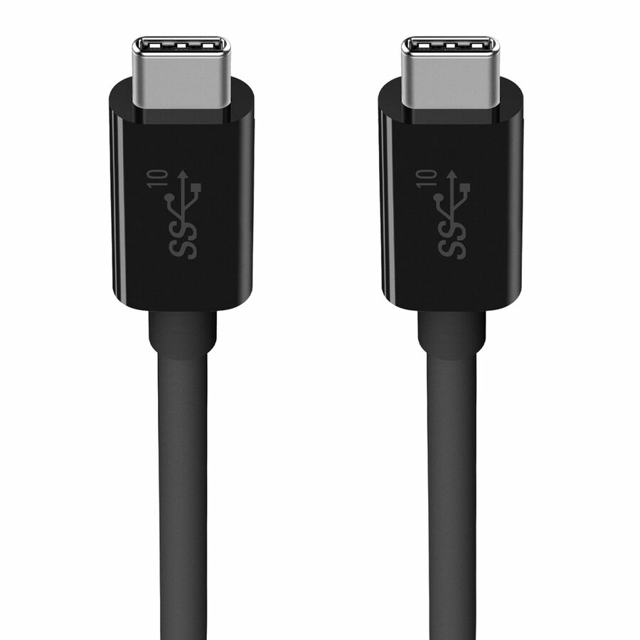 Belkin 100W USB-C to USB-C Cable - USB 3.1 - 10 Gbps - 4K Audio/Video - M/M - 1m/3.3ft - Black