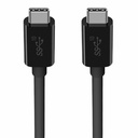 Belkin 100W USB-C to USB-C Cable - USB 3.1 - 10 Gbps - 4K Audio/Video - M/M - 1m/3.3ft - Black