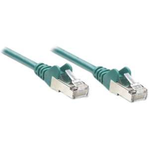 Intellinet Network Solutions Cat6 UTP Network Patch Cable, 100 ft (30 m), Green