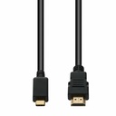 AddOn 6ft USB C (Male) to HDMI (Male) Black Cable, 4K 60Hz