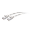 C2G 25ft (7.6m) Cat6a Snagless Unshielded (UTP) Slim Ethernet Patch Cable - White - RJ45 - M/M