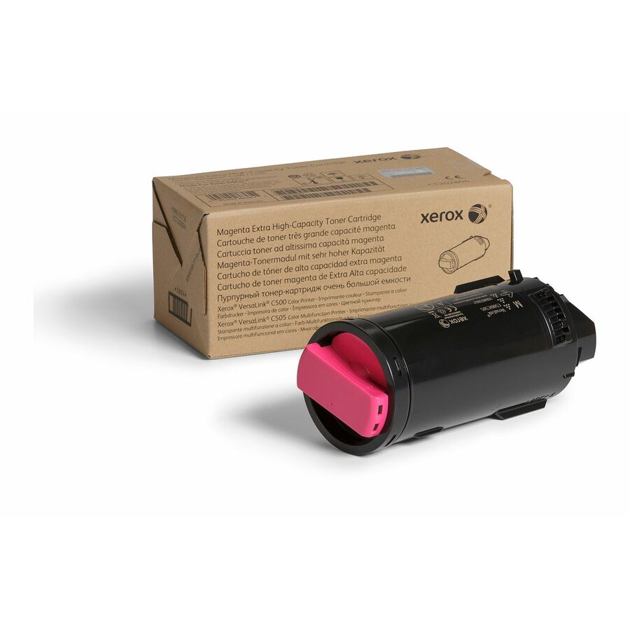 Xerox Genuine Xerox® VersaLink® C505 Color Multifunction Printer Magenta High capacity Toner Cartridge (9000 Pages) - 106R04015