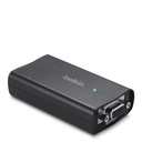 Belkin HDMI to VGA + 3.5mm Audio Adapter Video Converter - Black - 1 x HDMI (Type A) Digital Audio/Video - 1 x HD-15 Female VGA, 1 x Mini-phone Stereo Audio - 1920 x 1080 Supported - Black