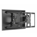 Chief Thinstall Swing Arm Wall Display Mount - For 42-75" Monitors - Black