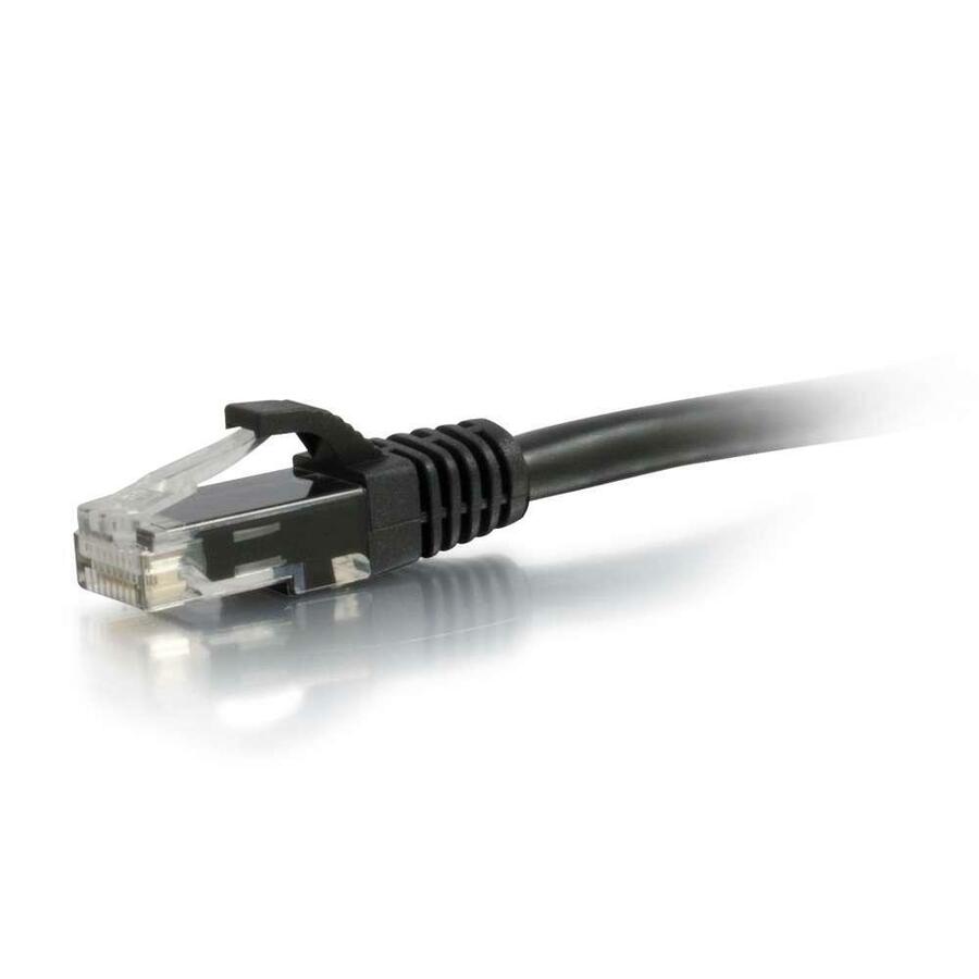 C2G-30ft Cat5e Snagless Unshielded (UTP) Network Patch Cable - Black