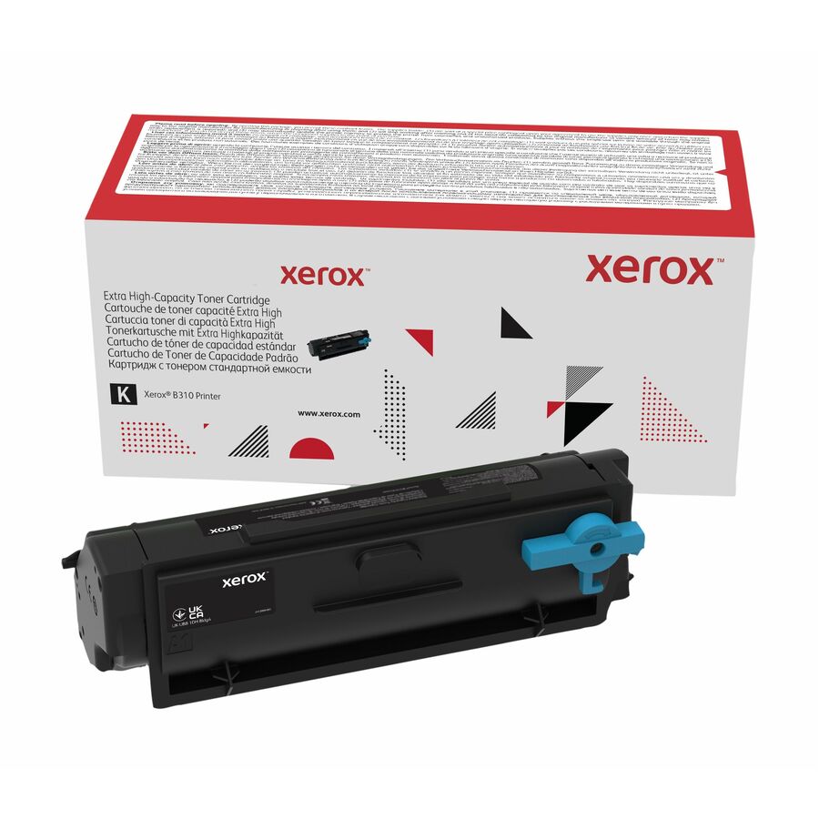 Xerox Genuine Xerox® B305 Multifunction Printer B310 Printer, B315 Multifunction Printer Black Extra High capacity Toner Cartridge (20000 Pages) - 006R04378
