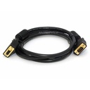 Monoprice 6ft SVGA Super VGA M/F Monitor Cable w/ Ferrites