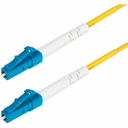 StarTech 30m (98.4ft) LC to LC (UPC) OS2 Single Mode Simplex Fiber Optic Cable, 9/125, 40G/100G, Low Insertion Loss, LSZH Jumper Cord