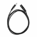 Rocstor Premium Audio cable - mini-phone stereo 3.5 mm (female) - mini-phone stereo 3.5 mm (male) - 6ft / 1.8m - Mini-phone Male - Mini-phone Female Audio - 6ft / 1.8m Phone 3.5mm M/F