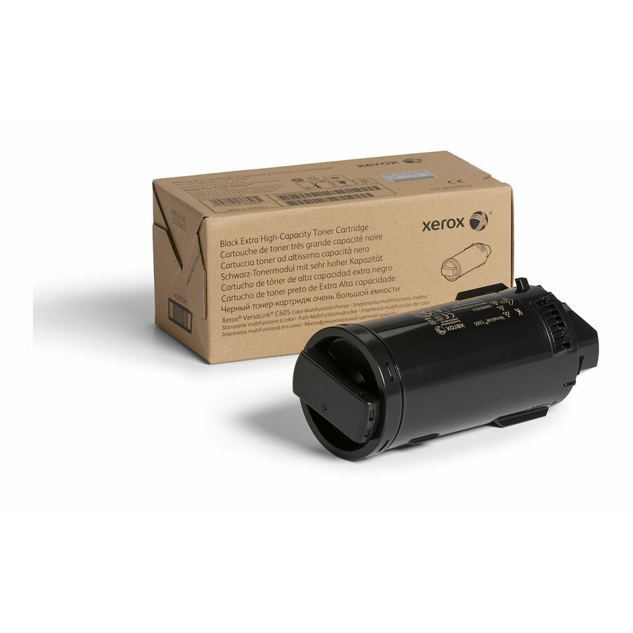 Xerox Genuine Xerox® VersaLink® C605 Color Multifunction Printer Black Extra High capacity Toner Cartridge (16900 Pages) - 106R03931