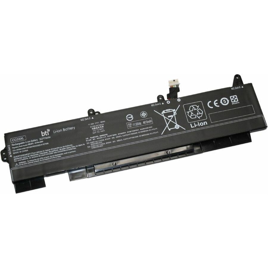 BTI L77991-002-BTI 11.55V 56WHR LI-ION BATTERY 28Y92UC, L77991-002, HSTNN-DB90, L77991-005, L77622-2C1, L77622-2C2 ELITEBOOK 850 G7, ELITEBOOK 850 G8, ELITEBOOK 855 G7, ZBOOK FIREFLY 15 G8