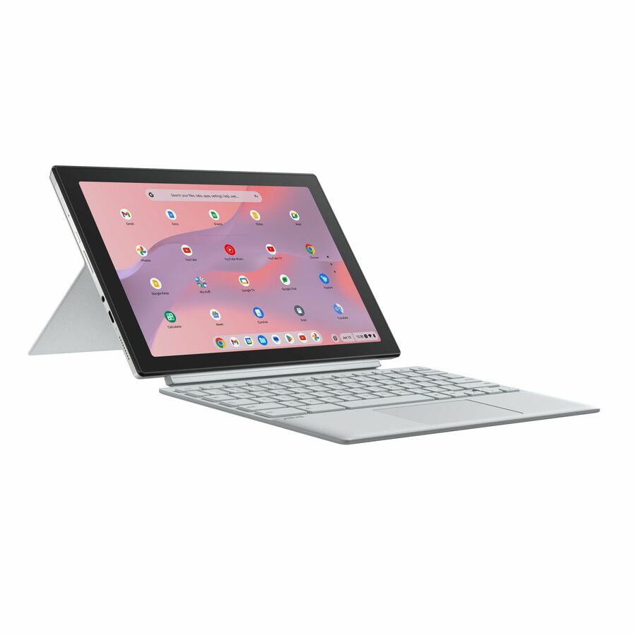 Asus Chromebook Enterprise CM3 CM3001DM2A-GE88T-S 10.5" Touchscreen Rugged Detachable 2 in 1 Chromebook - WUXGA - Octa-core (ARM Cortex A76 + Cortex A55) - 8 GB - 128 GB Flash Memory - Foggy Silver