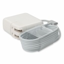 AddOn Apple Computer G6HH Compatible 45W 14.85V at 3.05A Black MagSafe 2 Laptop Power Adapter and Cable