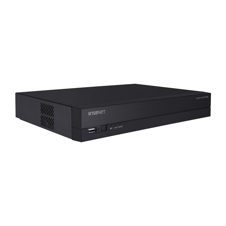 Wisenet ARN-410S 4 Channel NVR - 2 TB HDD