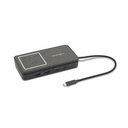 Kensington SD1700P USB-C Dual 4K Mobile Dock with Qi Charging and 100W Power Pass-Through - TAA