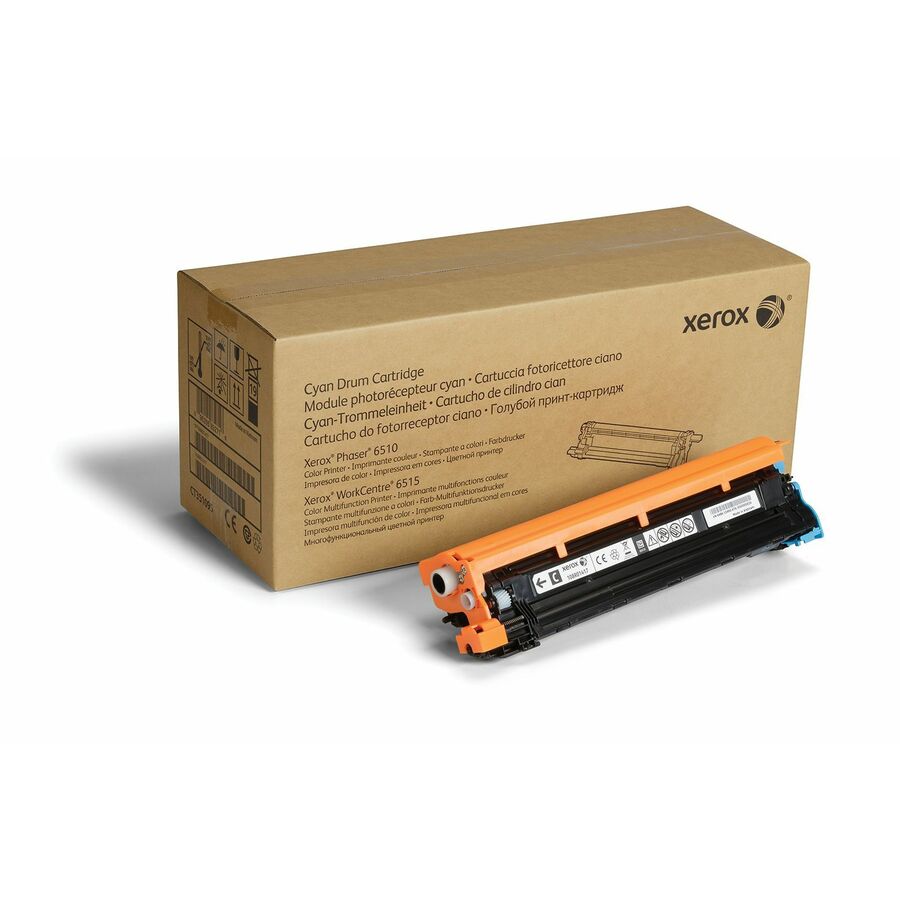 Xerox Cyan Drum Cartridge For Phaser 6510 / WorkCentre 6515, 48K Pages