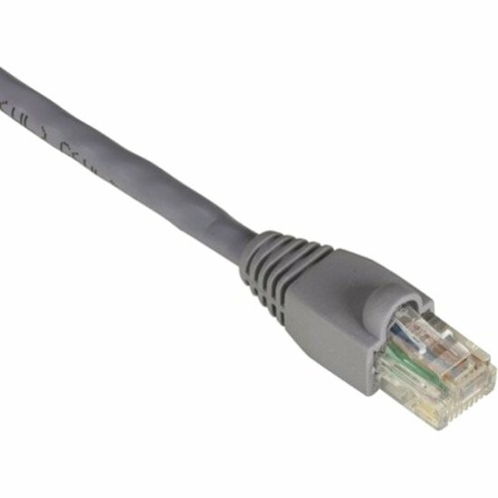 Unirise Cat.5e Patch Cable - 6 ft Category 5e Network Cable for Network Device - First End: 1 x RJ-45 Network - Male - Second End: 1 x RJ-45 Network - Male - Patch Cable - Gray