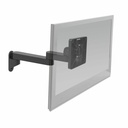 HAT Design Works 9110-8.5-4-104 Mounting Arm for Monitor, TV, Computer, Flat Panel Display, LCD TV - Vista Black - Landscape/Portrait